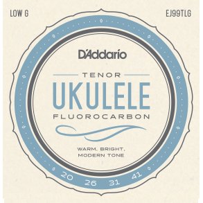 D'Addario EJ99TLG Ukulele Tenor Carbon Low G